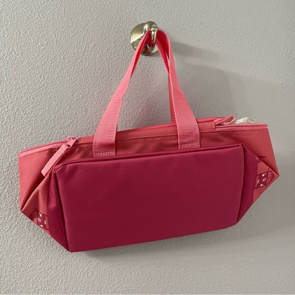Trader Joe's Pink Mini Insulated Bag - Picture 3 of 3